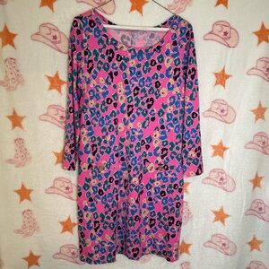 NWOT LILY PULITZER CHEETAH PRINT DRESS